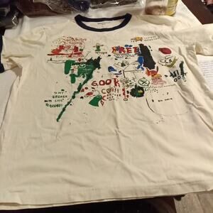 UT Archive Uniqlo NY Pop Art Graphic Featuring Art by Jean-Michel Basquiat. XL
